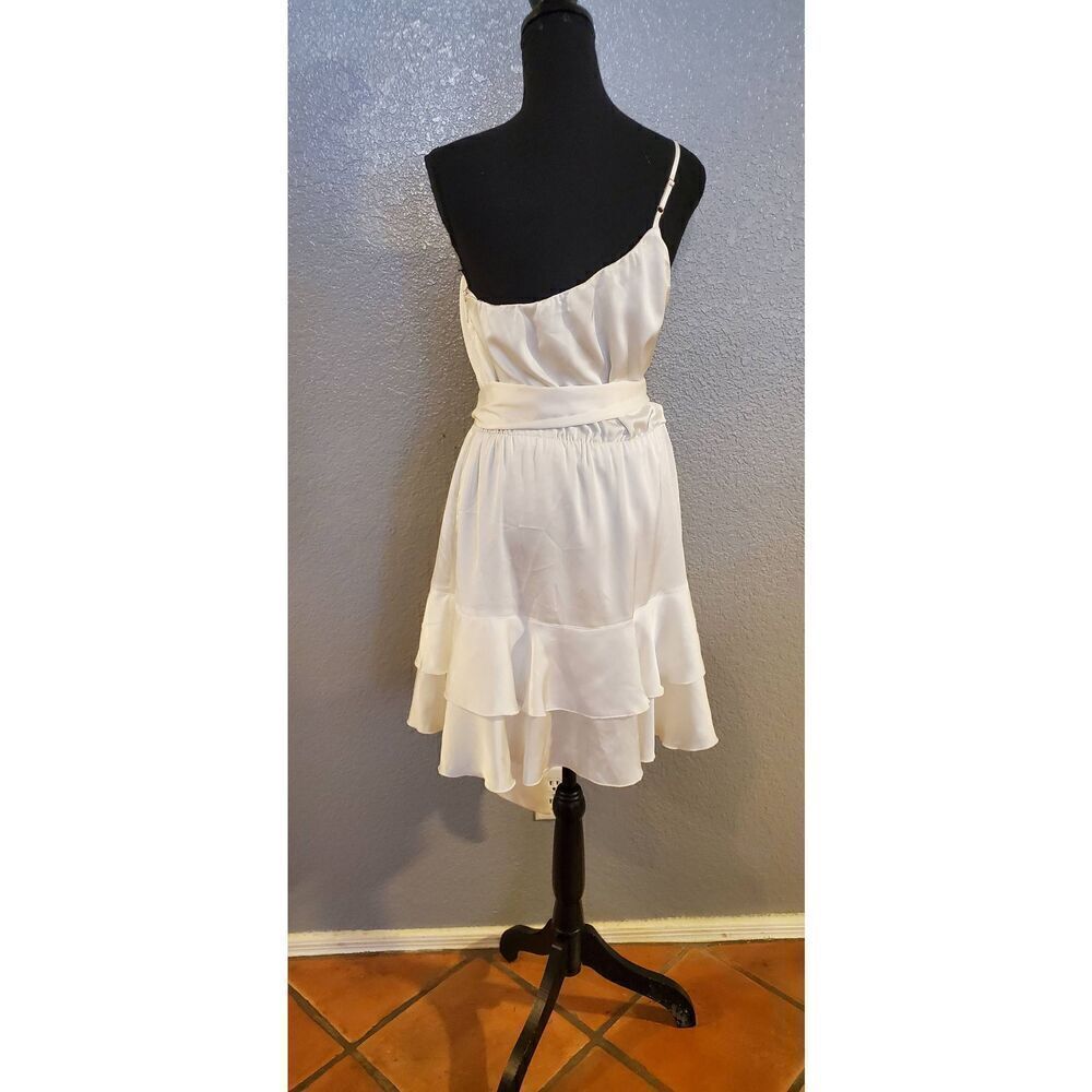 Show Me Your MuMu White Ruffle Dress - Picture 8 of 10